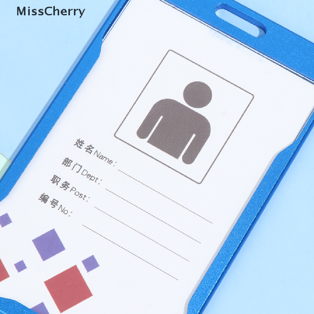 Hộp Đựng Thẻ ID Bằng Kim Loại Tiện Dụng Cho Văn Phòng