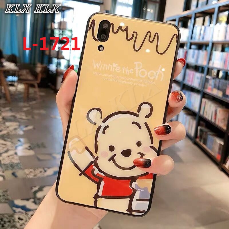 DISNEY Ốp Điện Thoại Hình Winnie The Pooh Cho Samsung Galaxy S8 S9 S10 S20 Plus S20 Ultra A81 A91 S10 Lite Note 10 Lite M60S M80S M10 M20 M30