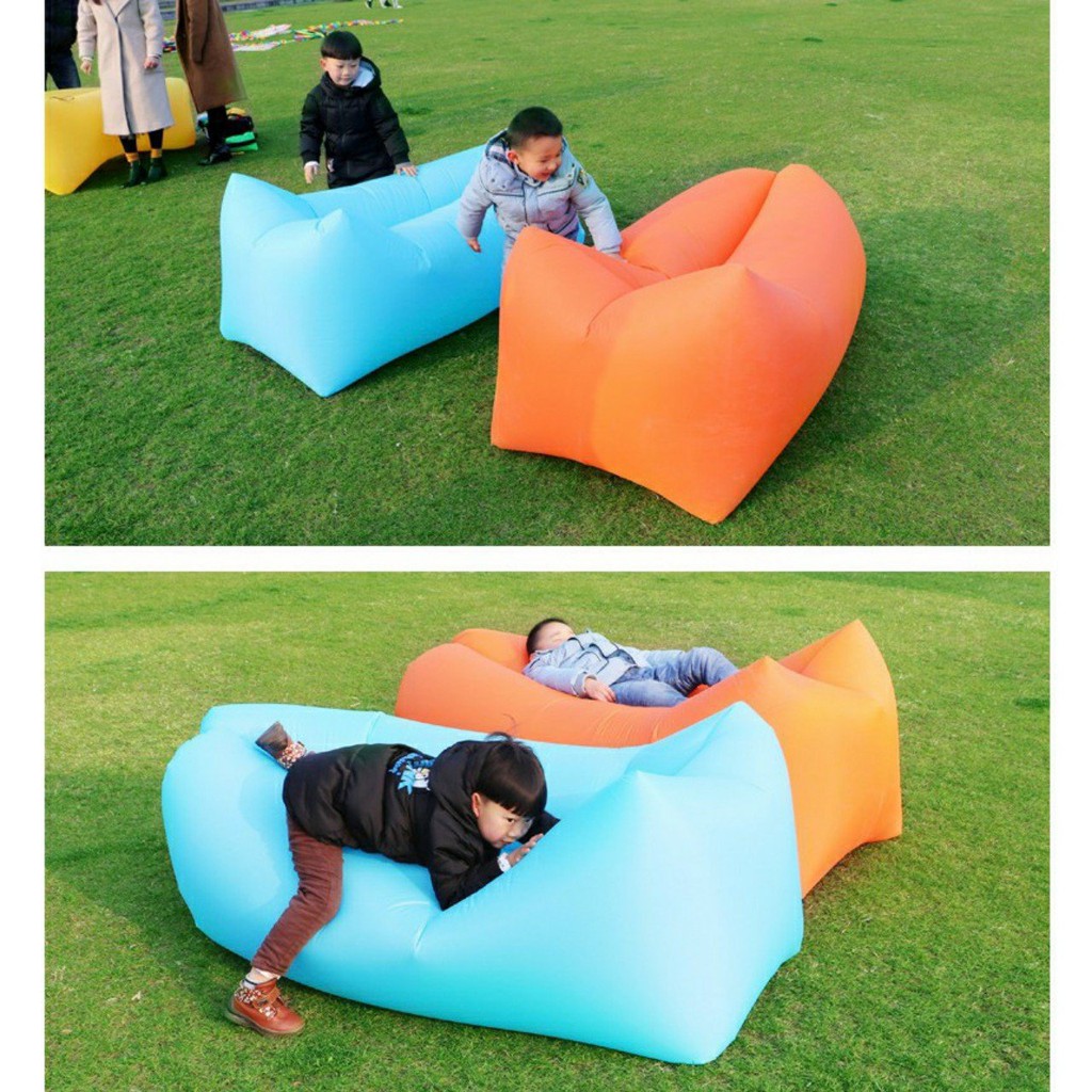 ghế hơi du lịch, ghế hơi picnic , ghế hơi dã ngoại không cần bơm