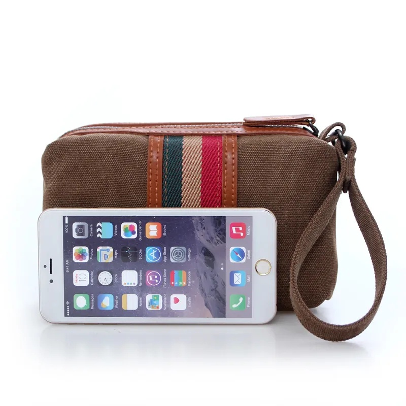 Ví Vải canvas Cầm Tay Thời Trang Cho Nam 512