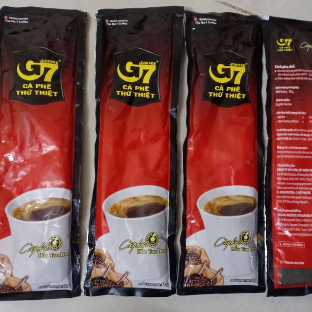 Combo 10 gói Cafe dùng trên các chuyến bay Vietnam.