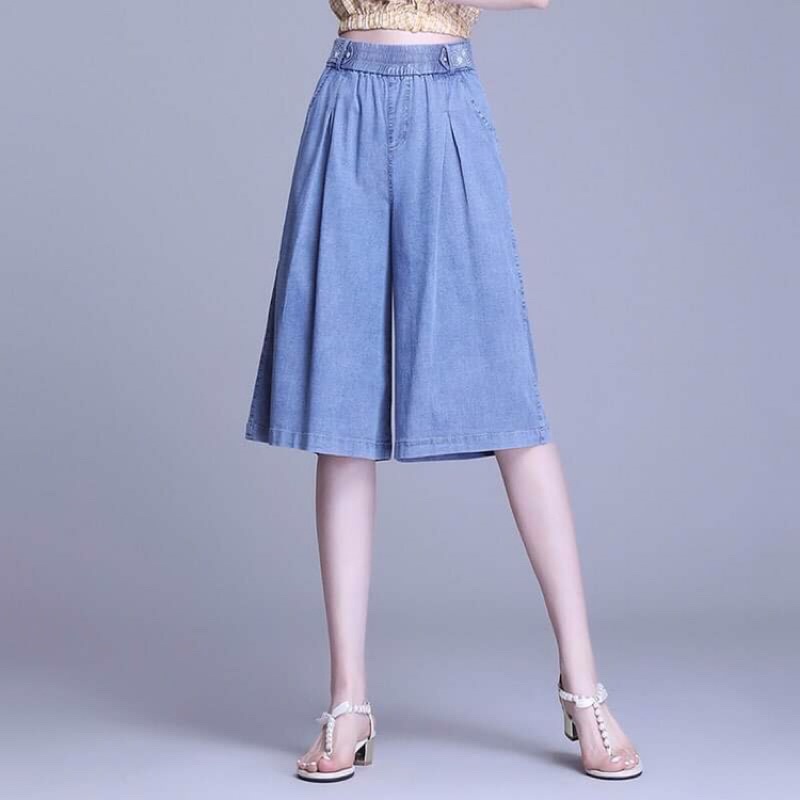 Quần jean nữ dáng lửng phong cách NP2041