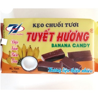 Combo 05 Kẹo chuối tươi Tuyết Hương (400g/gói)