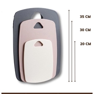 Combo 3 Thớt Nhựa Kháng Khuẩn