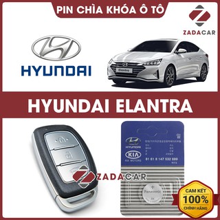 Pin chìa khóa ô tô Hyundai Elantra chính hãng Hyundai sản xuất tại Indonesia 3V Panasonic