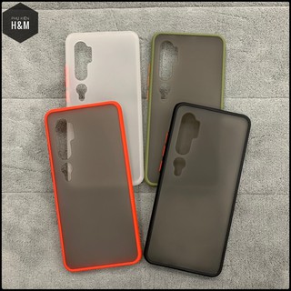 Ốp lưng Phamtom Xiaomi Mi Cc9 Pro / Mi Note 10 / Mi Note 10 Pro Lưng nhám viền màu cực đẹp
