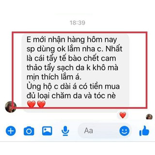 TẨY TẾ BÀO CHẾT FACE- THẢO MỘC- CÁC DÒNG