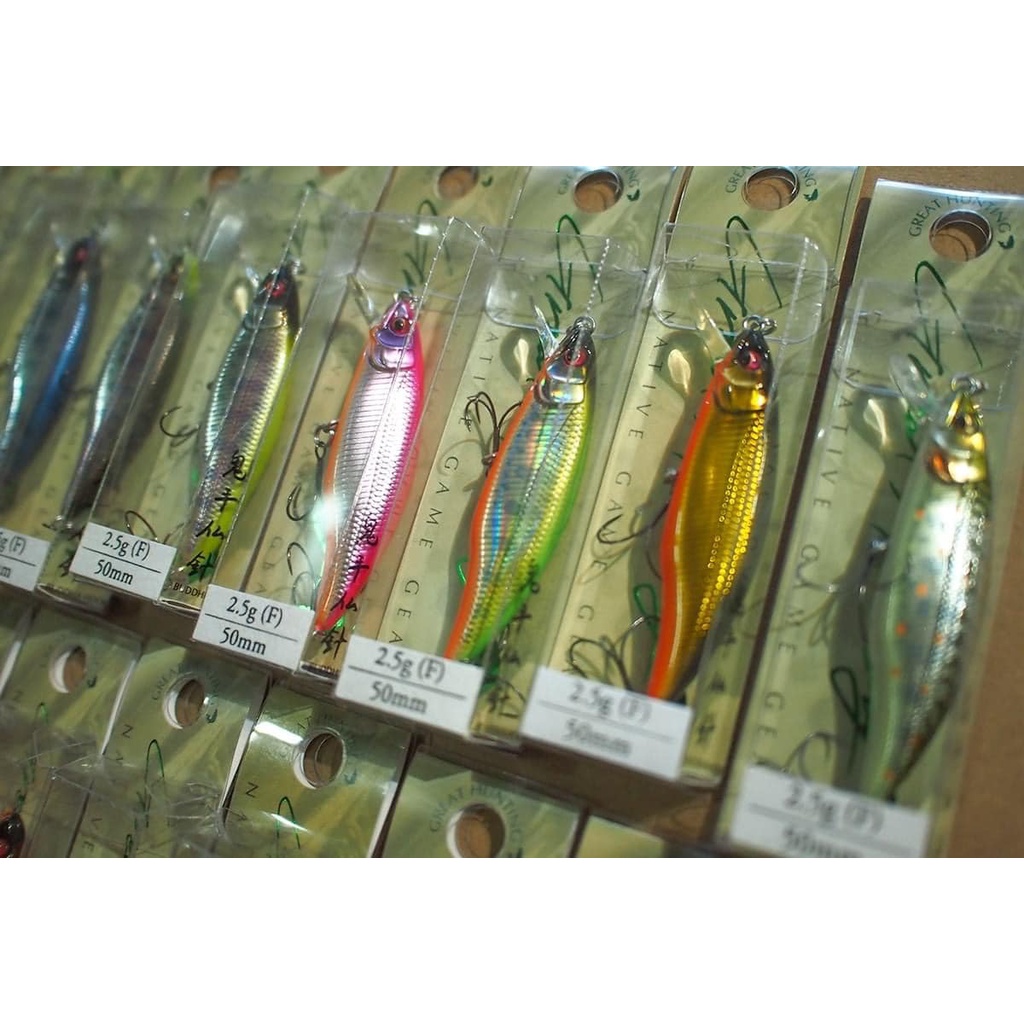 Mồi Giả Câu Cá Chính Hãng MEGABASS GREAT HUNTING GH50 FLATSIDE
