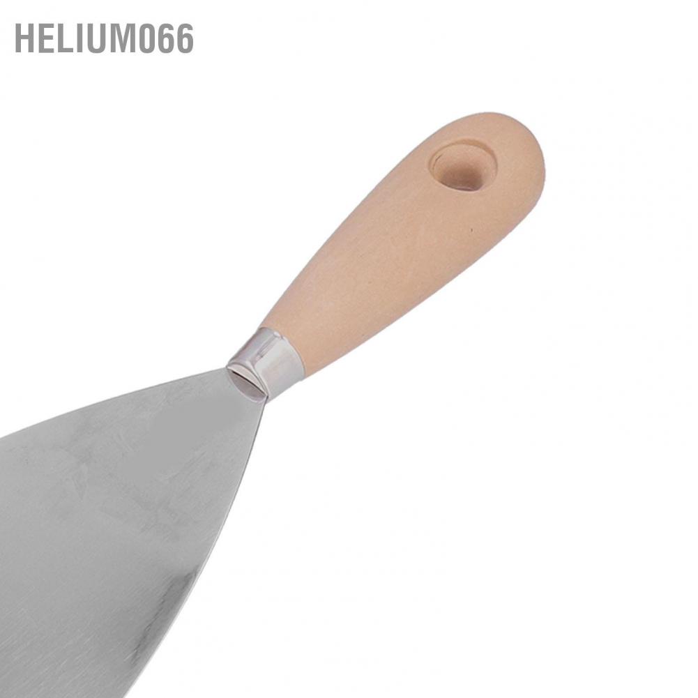 Helium066 4 cái Dụng cụ nạo dao bằng thép không gỉ Spackle Knife kim loại cạo để thạc