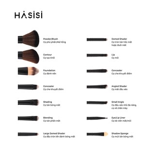 Bộ Cọ Trang Điểm 14 Cây Vacosi Makeup Pro BC09