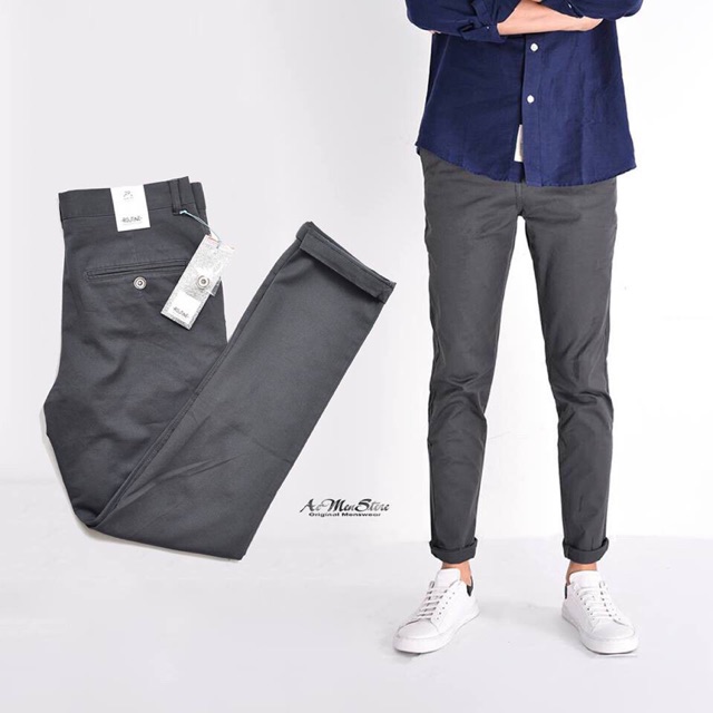 QUẦN KAKI NAM CO DÃN ROUTINE
