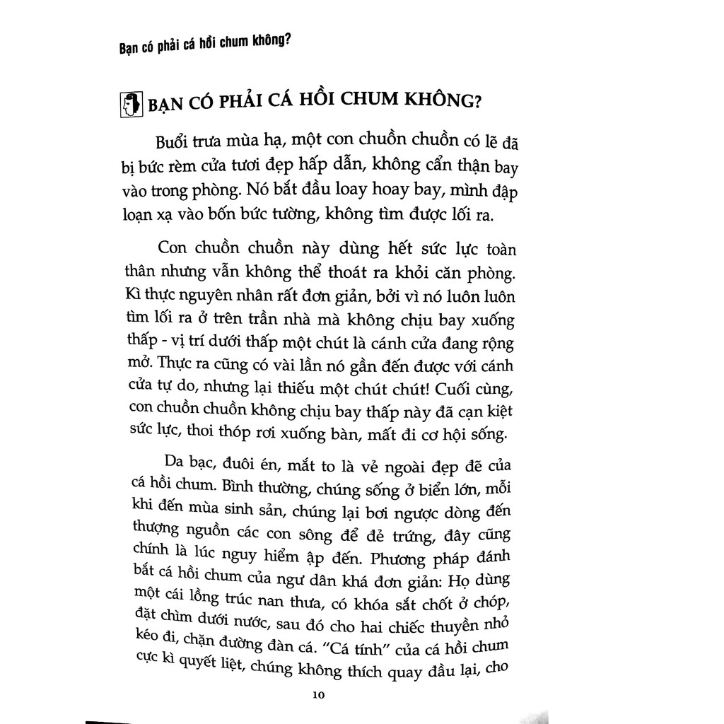 Sách - Bạn Có Phải Cá Hồi Chum Không?