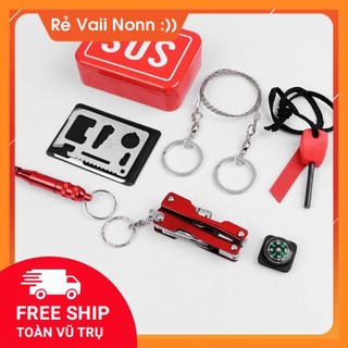 HÀNG HOT Hộp sinh tồn 6 món giá rẻ – dụng cụ sinh tồn TPHCM Chuẩn