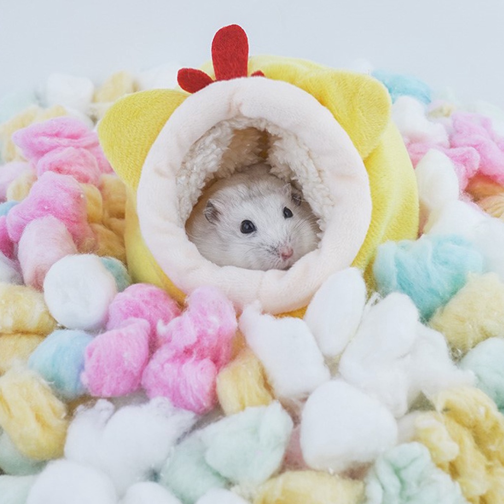 Nhà Cotton Ấm Áp Dễ Thương Cho Chuột Hamster