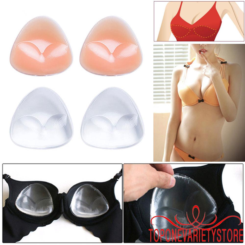 Đệm tam giác nâng ngực bằng silicon có thể tháo rời khi mặc đồ bơi/bikini | BigBuy360 - bigbuy360.vn