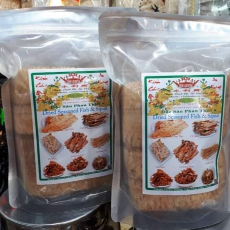 CÁ ĐUỐI KHÔ TẨM CAY ĂN LIỀN