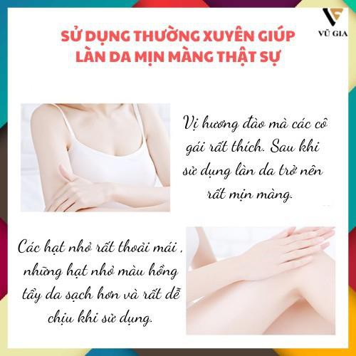 Kem Tẩy tế Bào Chết, Kem Tẩy Da Chết Tinh Chất Quả Đào Fenyi Dưỡng Ẩm Làm Đều Màu Da 100g