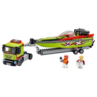 LEGO® City 60254 Thuyền Đua Vận Chuyển