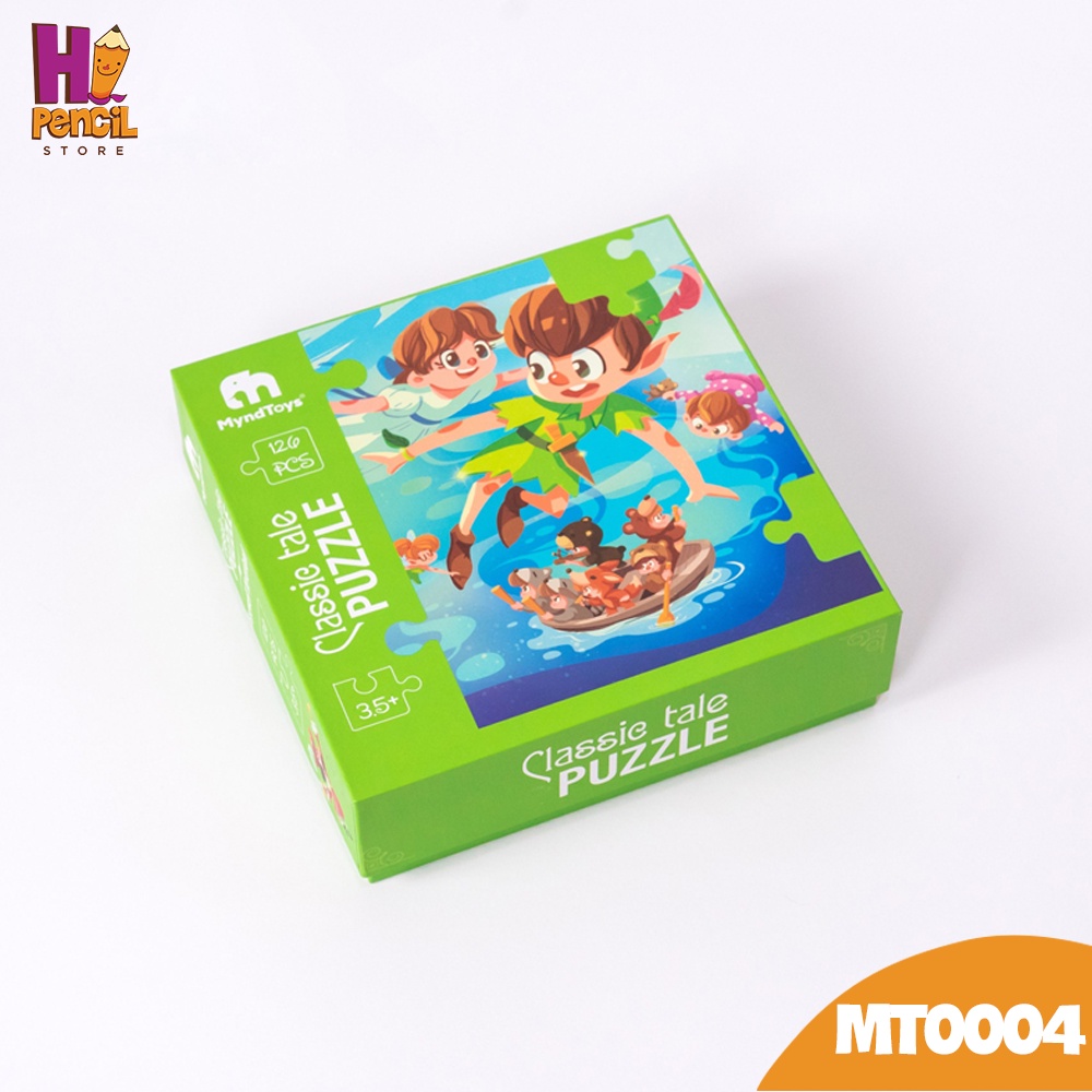 Đồ chơi xếp hình MyndToys cậu bé Peter Pan Classic Series Puzzle cho bé trên 3,5 tuổi