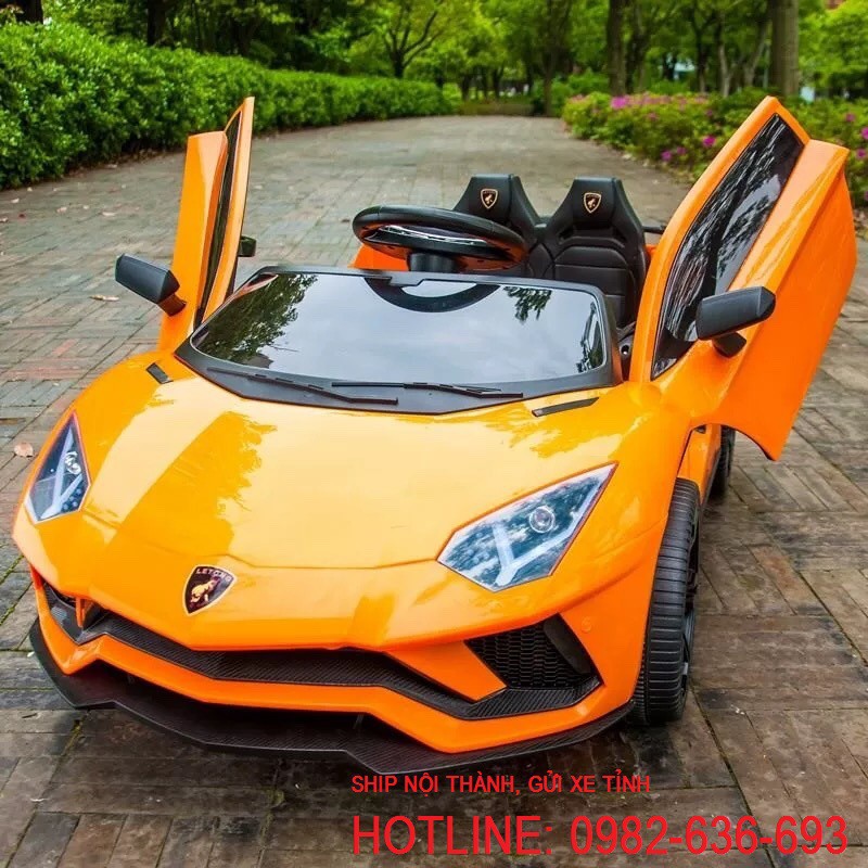 Ô Tô Điện Trẻ Em Lamboghini LT-998 Kiểu Dáng Thể Thao Cao Cấp  + Tích hợp điều khiển từ xa