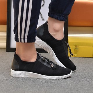 Giày Nam Sneaker  POSA PSSP006 Đen)