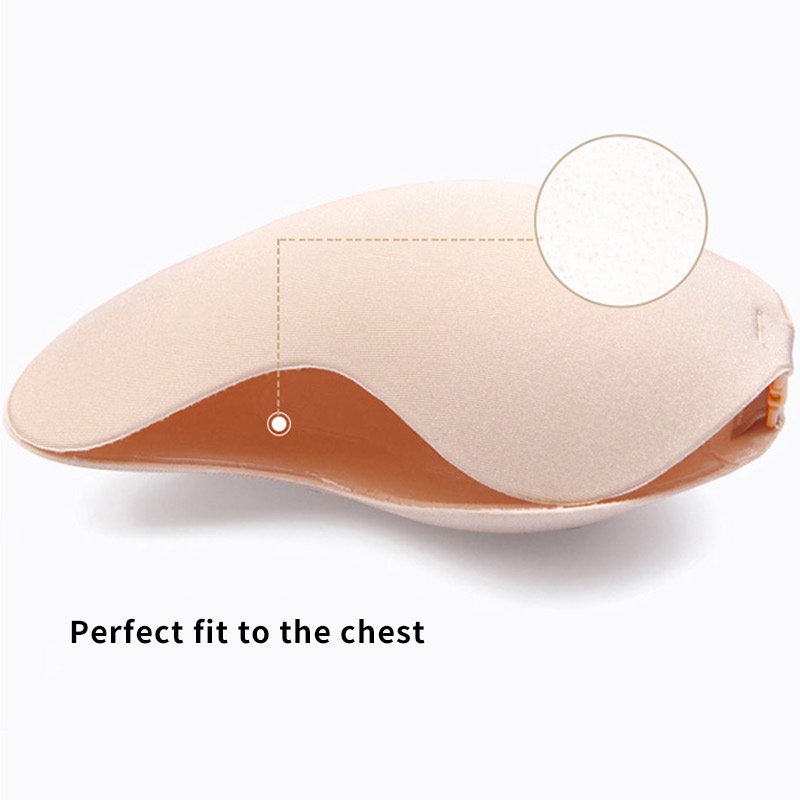 Áo lót silicone dán ngực vô hình có thể giặt và tái sử dụng cho nữ