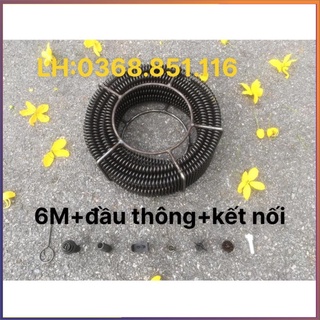 Dây thông tắc dùng cho máy khoan dài 6M