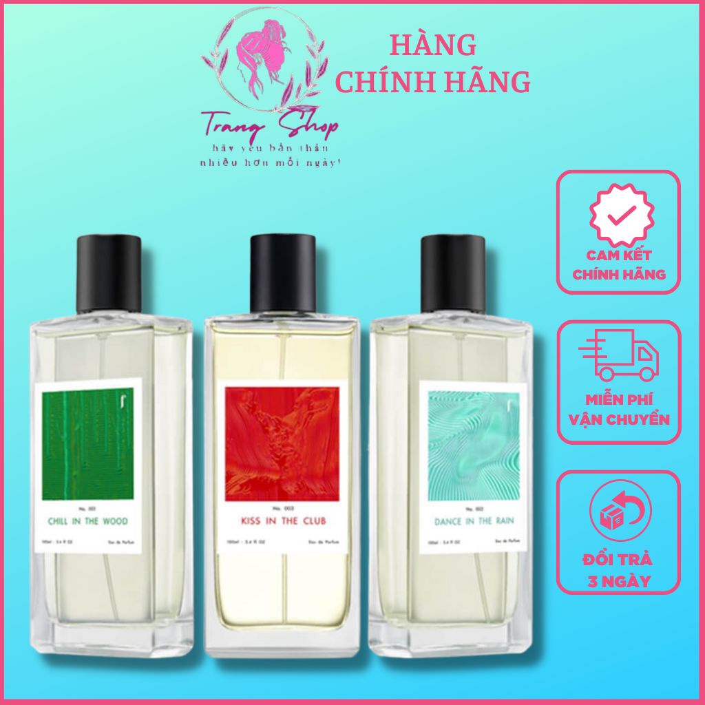 BỘ 3 MÙI NƯỚC HOA F FRESH SPRAY GIL LÊ CÔNG NGHỆ MỚI LUU HƯƠNG 12 TIENGS 100ML