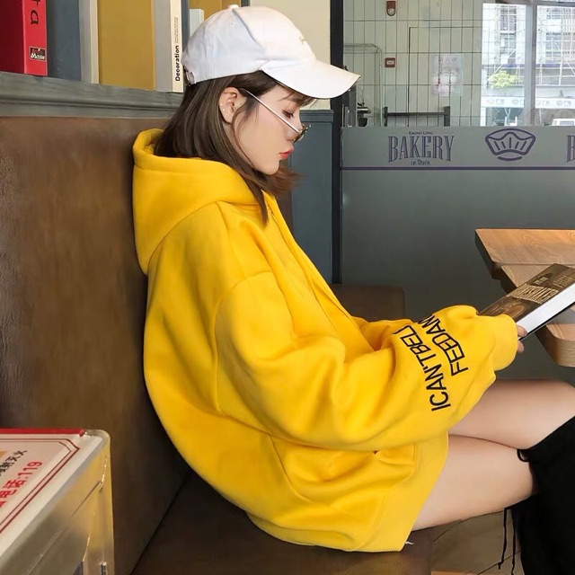 Áo hoodie vải nỉ lót bông dày dặn thêu Believe | BigBuy360 - bigbuy360.vn