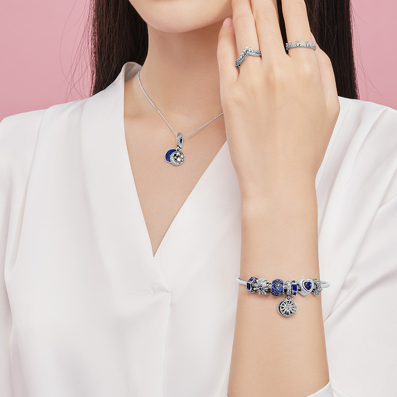 Nhẫn Bạc 925 Hình Công Chúa Pandora