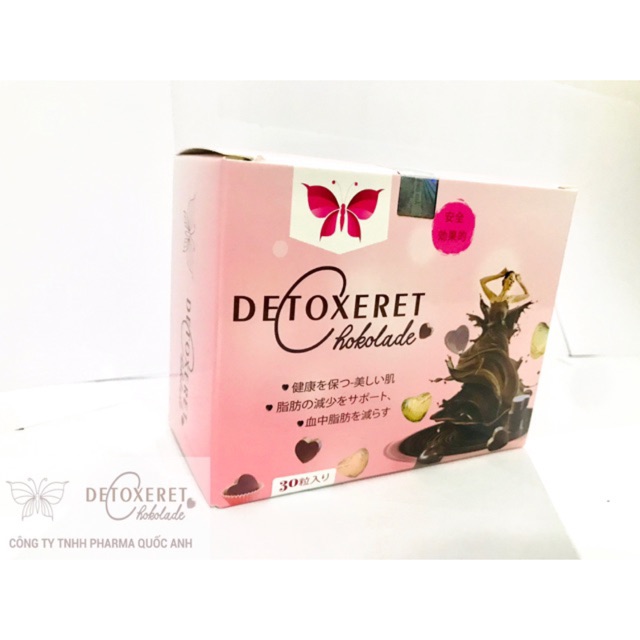 KẸO GIẢM CÂN DETOXERET CHOKOLADE