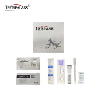 (Freeship💯💯)Hộp 10 TEST BỆNH PARVO/ CARRE TRÊN CHÓ