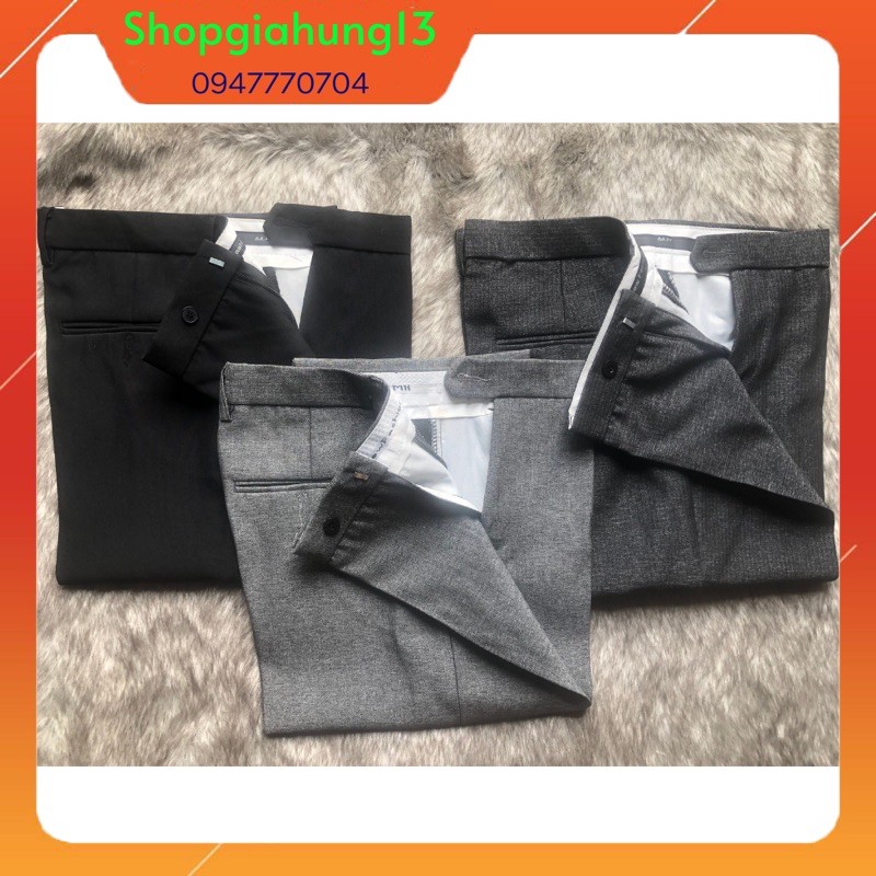 [ Hình Thật ] Quần Tây Nam công sở ống đứng đã lên lai, hình thật chất vải chuẩn shop, giá rẻ nhất. | BigBuy360 - bigbuy360.vn