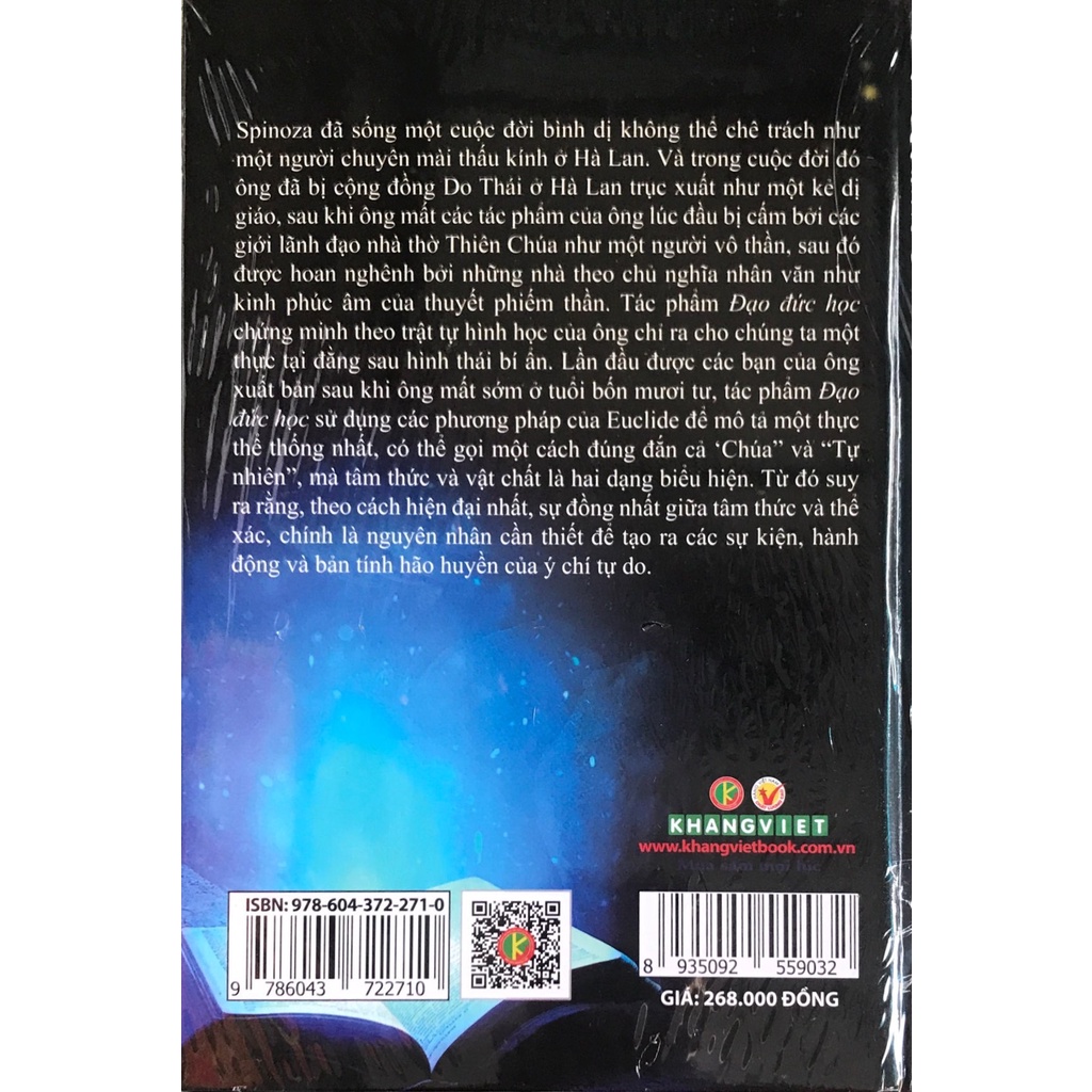 Sách - Đạo Đức Học -Spinoza