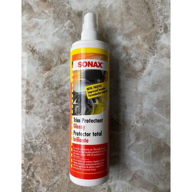 Dung dịch bảo dưỡng nhựa gỗ Sonax Trim Protectant Glossy 300ml