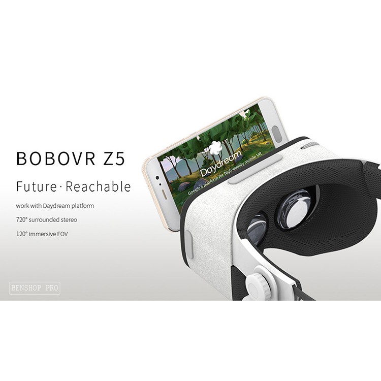 Kính thực tế ảo kèm tai nghe cao cấp Bobo VR Z5