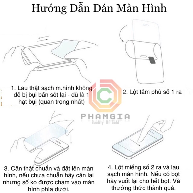 Dán cường lực Bphone 3 mặt trước/mặt sau