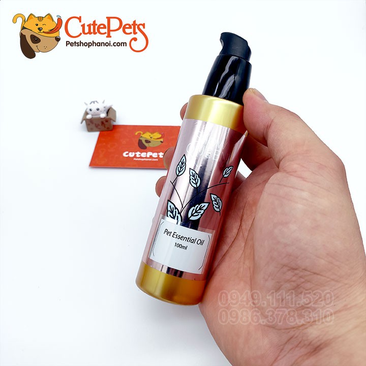 Tinh dầu dưỡng lông Pet Essential Oil 100ml Show Queen - CutePets