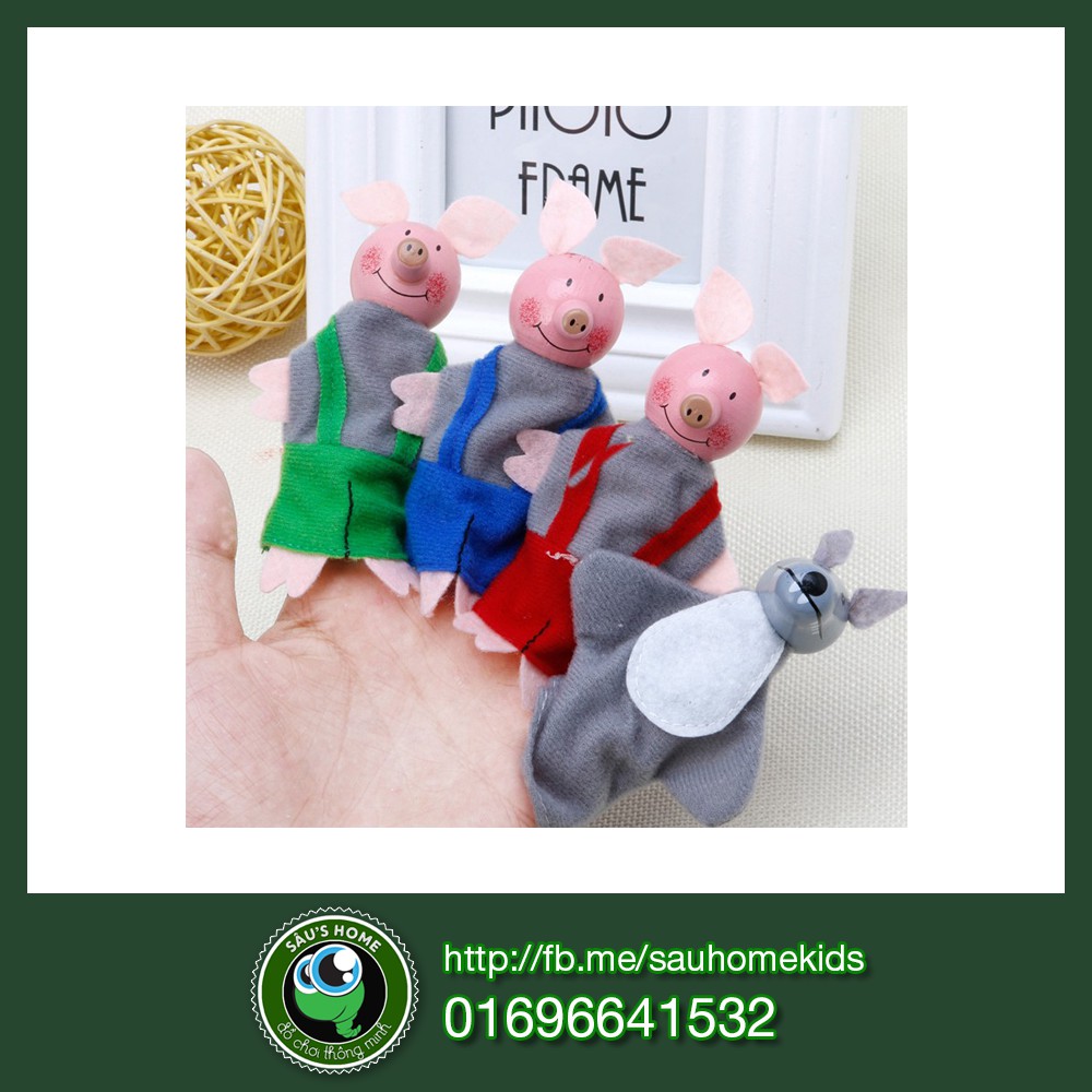 RỐI NGÓN 3 CON LỢN, 1 CON SÓI