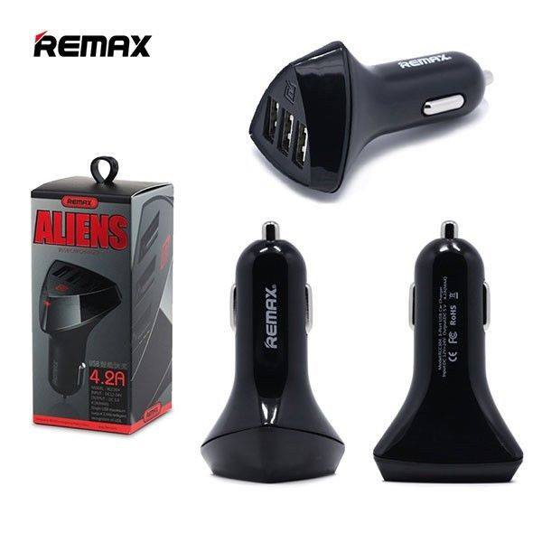 Tẩu sạc ô tô REMAX RCC-304 Car Charger 3 cổng (BM-00499)