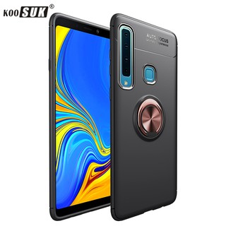 Ốp điện thoại silicon có nhẫn đỡ cho Samsung Galaxy A9 2018 A9S