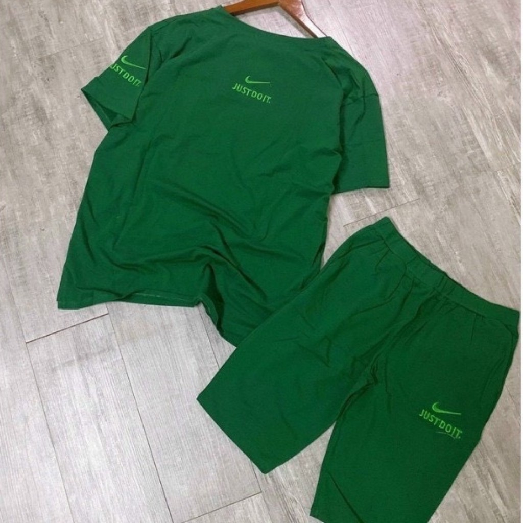 Đồ bộ mặc nhà nữ bigsize thể thao thun cotton set ngố quần lửng đẹp dễ thương sang chảnh đi chơi trung niên ESHOP AD16