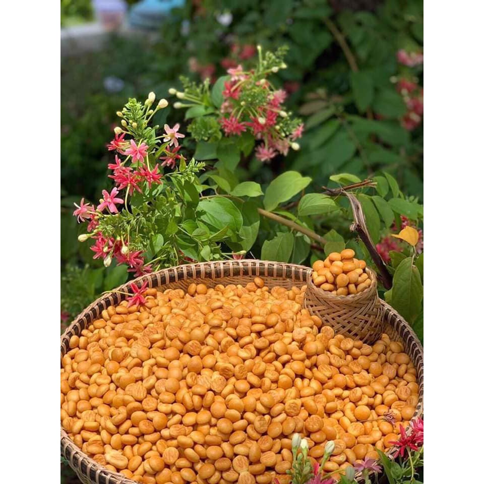 1KG Bánh Hạt Ngọc Túi Zip Bạc - Trai Đẹp Snack