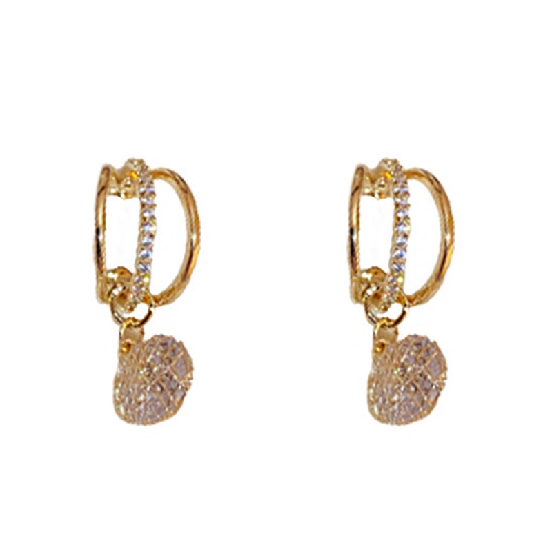 Khuyên Tai Nữ Trang Dáng Dài Đính Ngọc Thời Trang