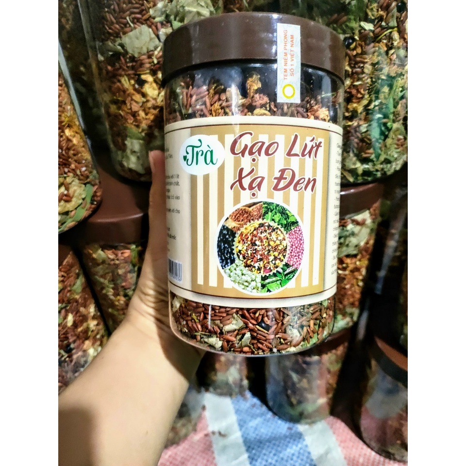 Trà Gạo Lứt Xạ Đen 500gr