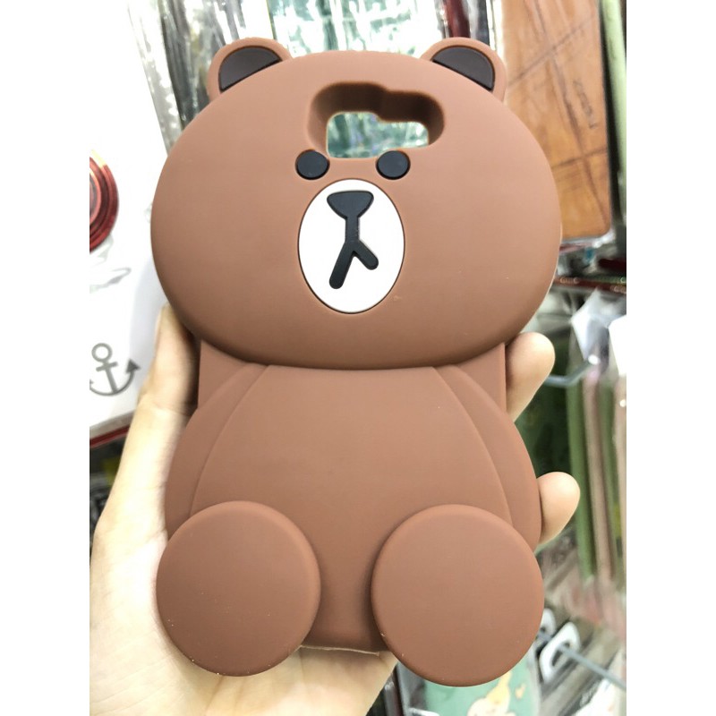 Samsung A5 2016 Ốp lưng nhựa hình gấu dễ thương