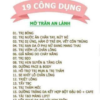 [CHÍNH HÃNG] Mỡ trăn An Lành - Mỡ Trăn nguyên chất