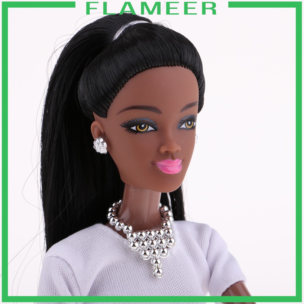 Mô Hình Búp Bê Châu Phi 12 Khớp Nối 31cm