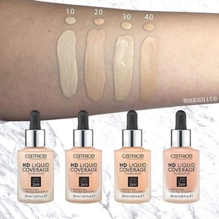 Kem nền Catrice HD Liquid Coverage Foundation