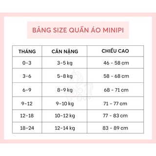 [R-BDS1] BỘ BODYSUIT TAY DÀI CHO BÉ